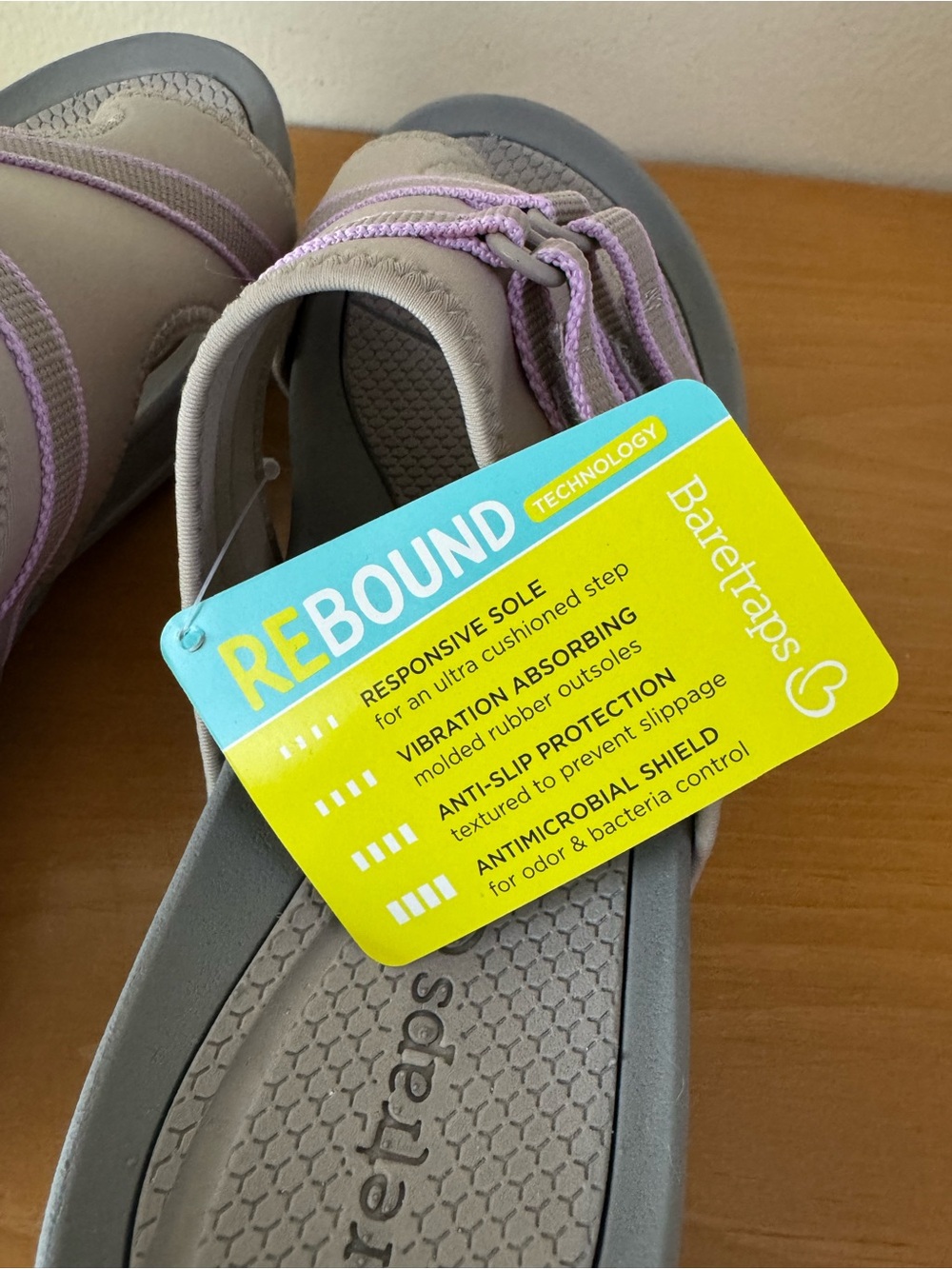 BareTraps Gray Sandals - New with Tags - Picture 4 of 12